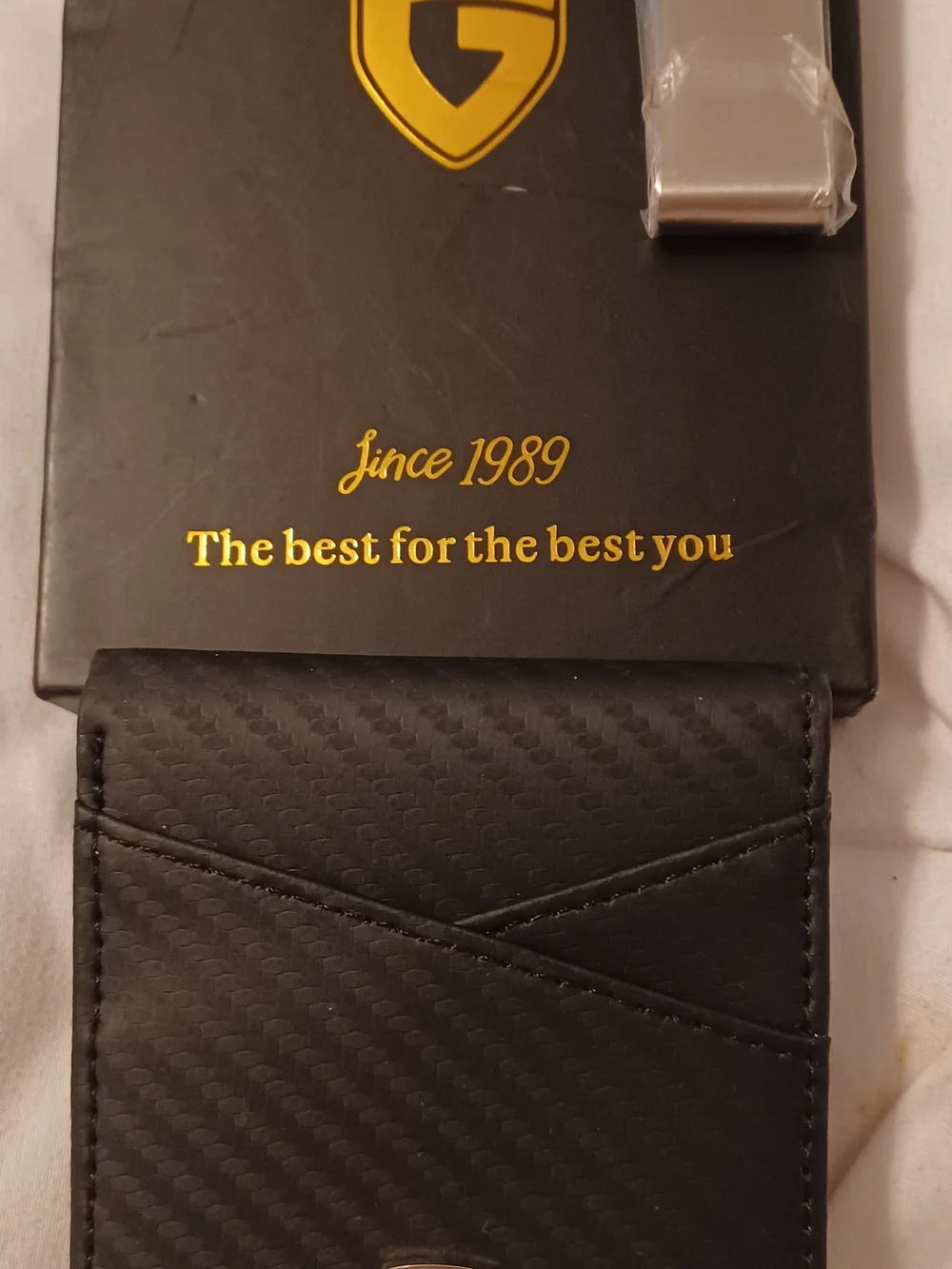 Gsoiax Black Card Wallet - Slim RFID Blocking